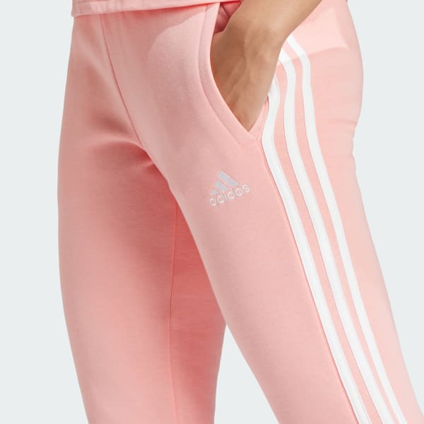 Essentials 3 Stripes Fleece Pants
