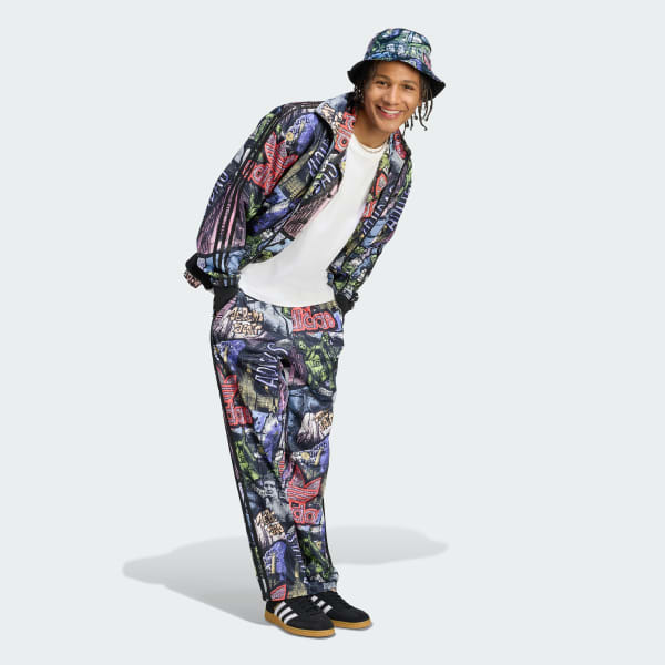 Multicolor Chaqueta estampada adidas x Jeremy Scott