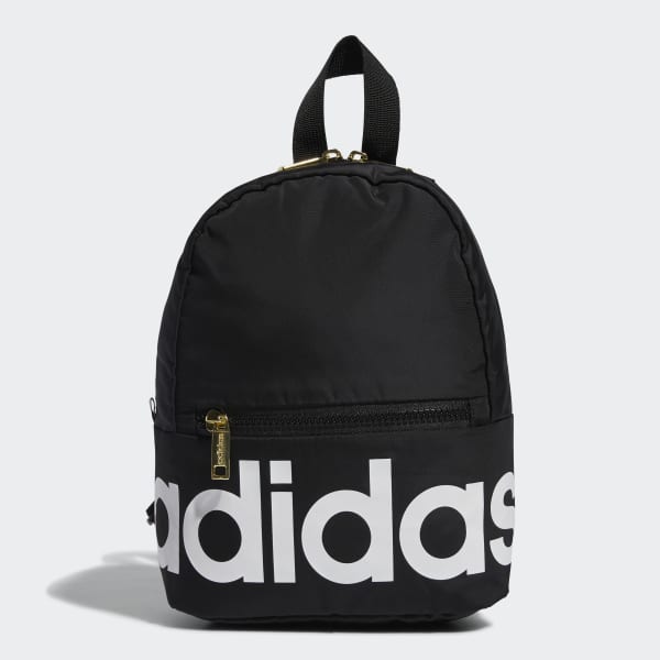 adidas black mini backpack