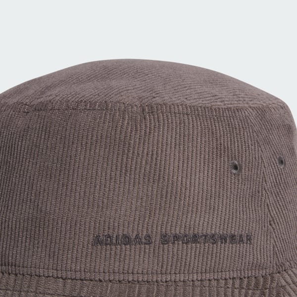帽子 ALD / Woven Suede Crest Bucket Hat adidas Must Haves Seasonal Bucket Hat - Brown | adidas India