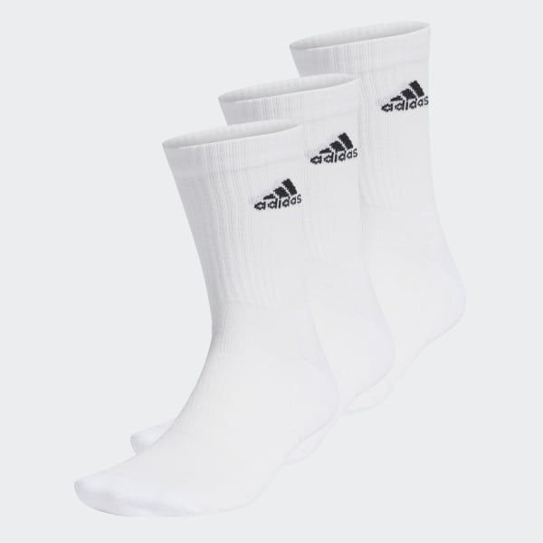 adidas Cushioned Crew Socks 3 Pairs White adidas Philippines