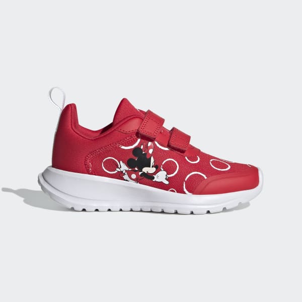 Red adidas x Disney Mickey and Minnie Tensaur Shoes LUT87