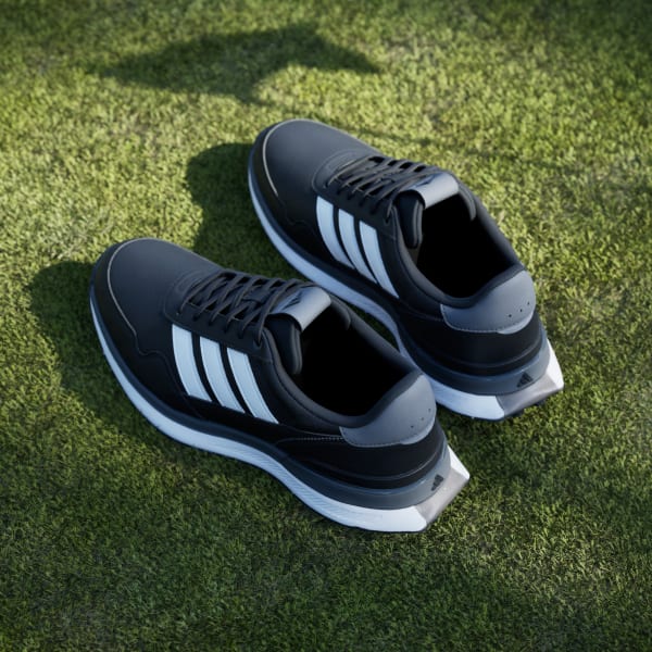 adidas S2G 26 LEATHER SPIKELESS GOLF SNEAKERS - Black | Free