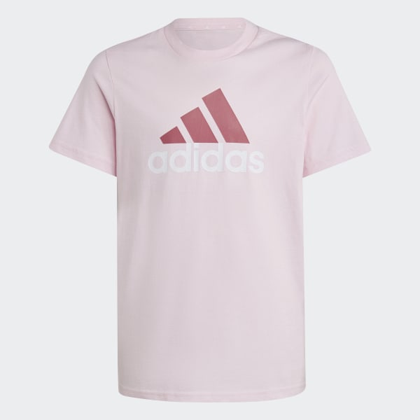 Rosado Polo Essentials Dos Colores Logo Grande Algodón