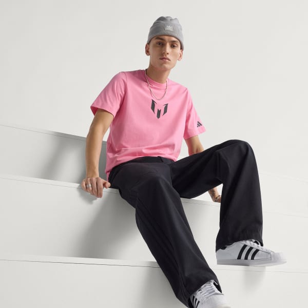 Ροζ Messi Graphic Tee