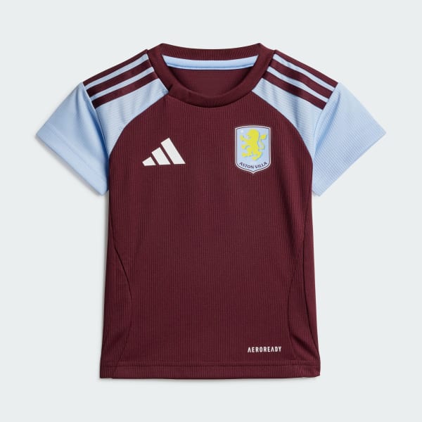 Burgundy Aston Villa FC 24/25 Home Baby Kit Kids