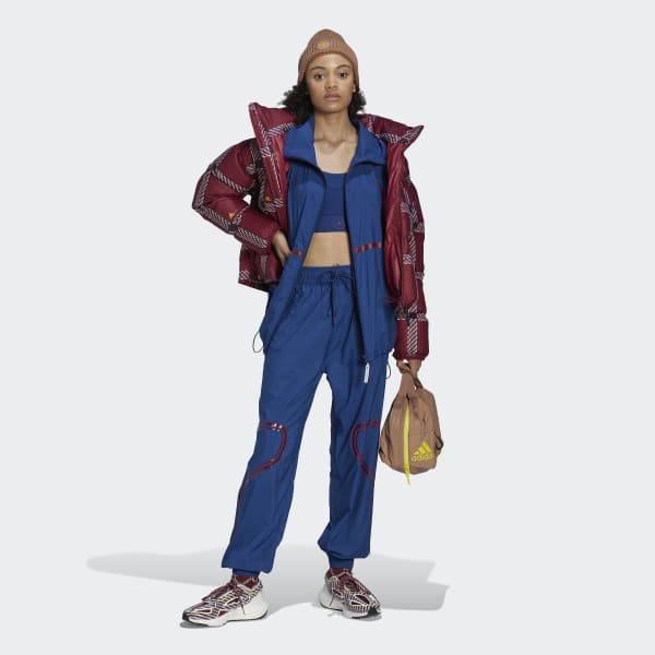 Niebieski adidas by Stella McCartney TruePace Woven Pants VD875
