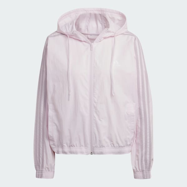 Essentials Repeat Logo Loose Fit Windbreaker