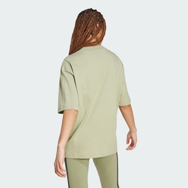 Green Future Icons Badge of Sport Boyfriend Tee