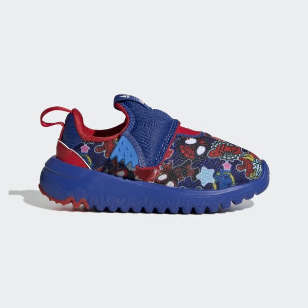 Blue adidas x Disney Suru363 Spider-Man Slip on Infant shoe