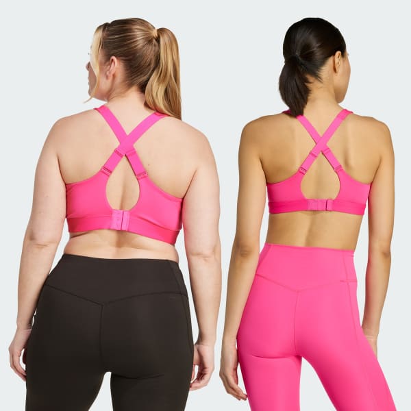 Rosa Top Deportivo TLRDREACT Training Soporte Alto