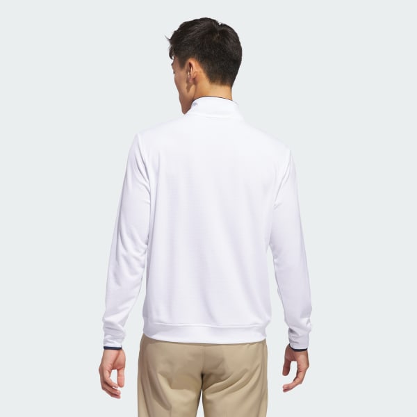Weiss Lightweight Half-Zip Oberteil