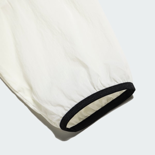 White Lightweight Windbreaker Kids