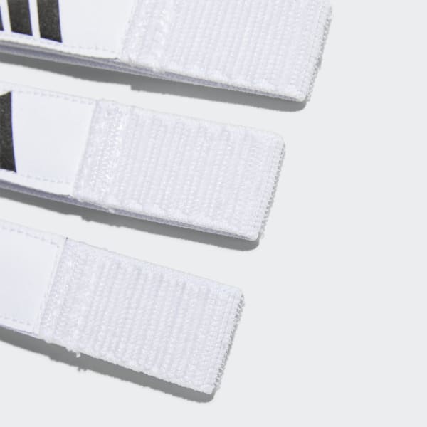 adidas Soccer Shin Guard Straps White Free Shipping with