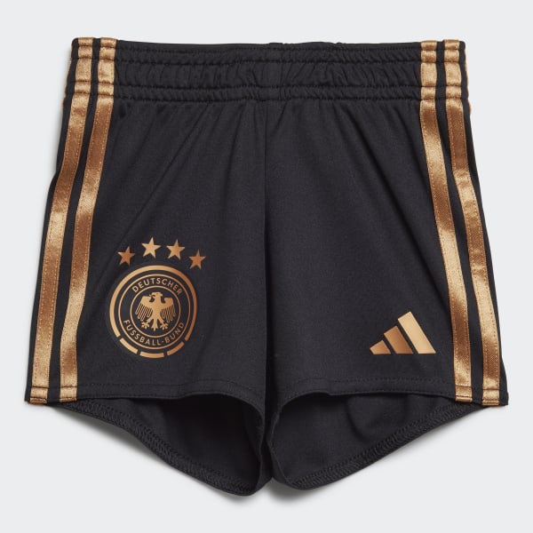 Schwarz DFB 22 Mini-Auswärtsausrüstung