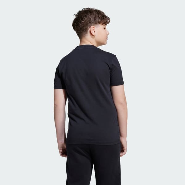 Negro Remera Essentials Niños