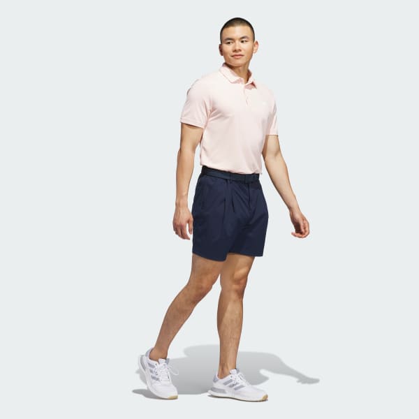 Pink Performance Solid Polo Shirt