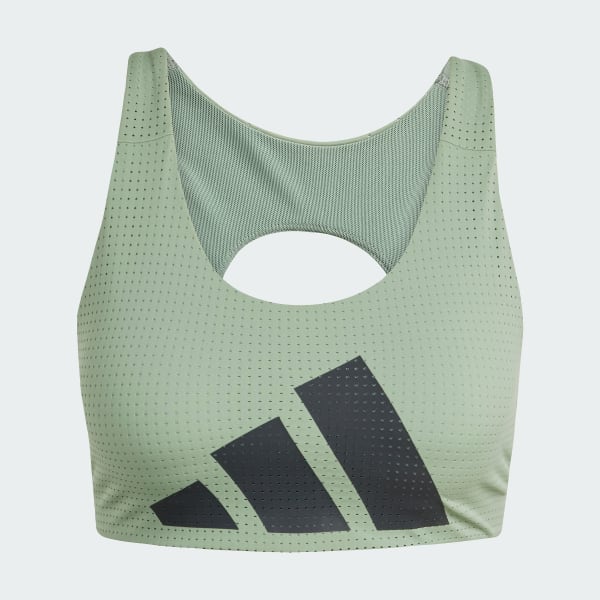 สีเขียว บรา Powerimpact HIIT Medium-Support Training