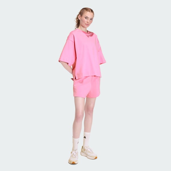 Pink Soft Lux Loose Tee