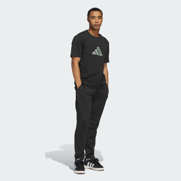 Black 3 Bar Graphic T-Shirt