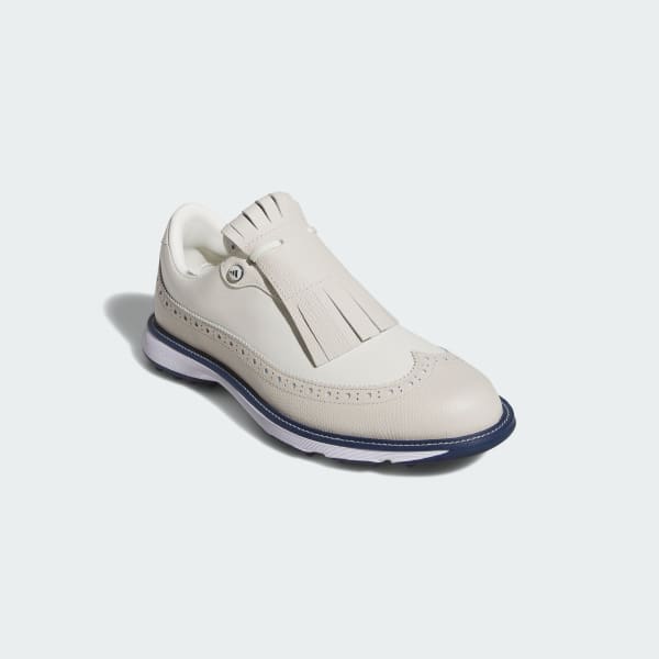 White MC Zoysia Spikeless Golf Shoes