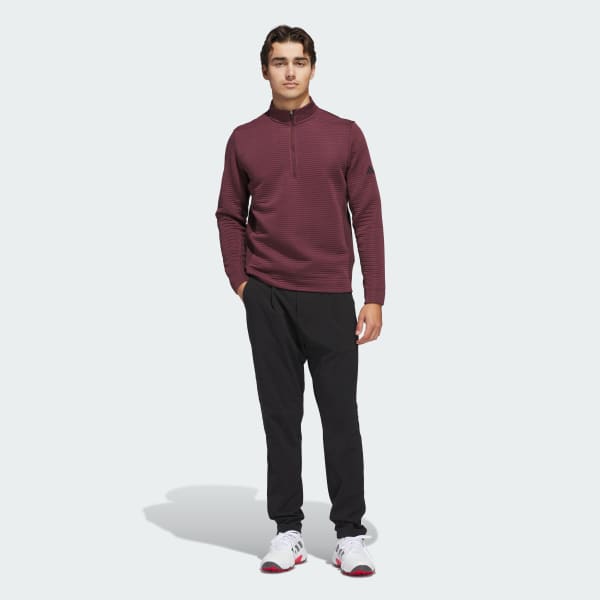 adidas Ultimate365 DWR Textured Quarter-Zip Pullover