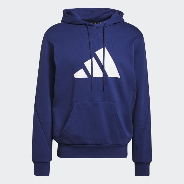 Μπλε adidas Sportswear Future Icons Logo Graphic Hoodie