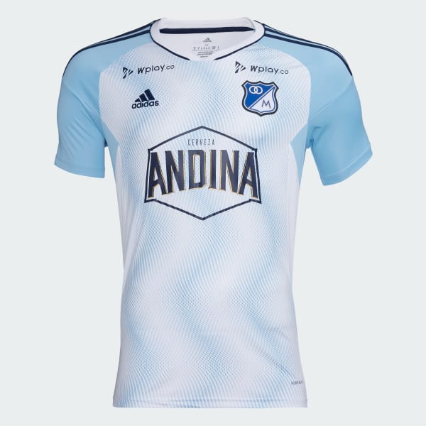 Gris Camiseta Visitante Millonarios FC 2023