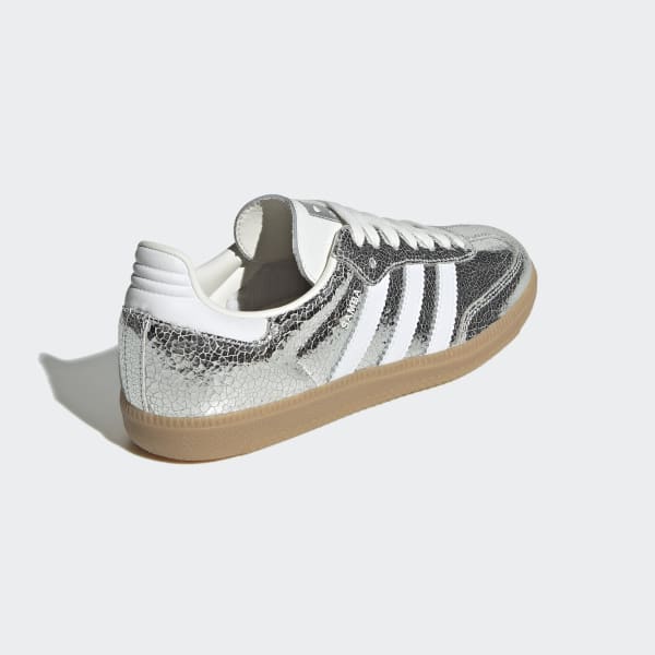 adidas SAMBA OG SHOES - Silver | Free Shipping with adiClub