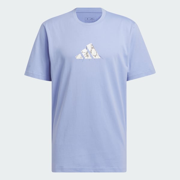 Blue Donovan Mitchell Foundation Tee