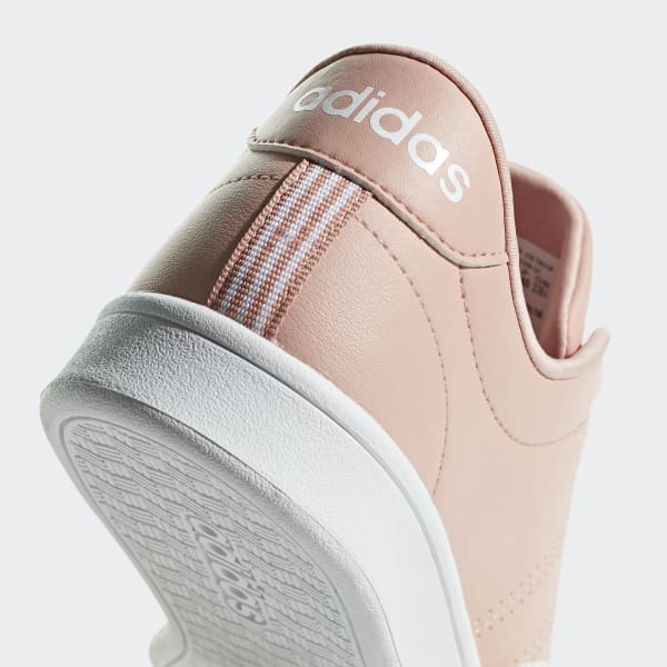 tênis adidas advantage clean qt feminino rosa