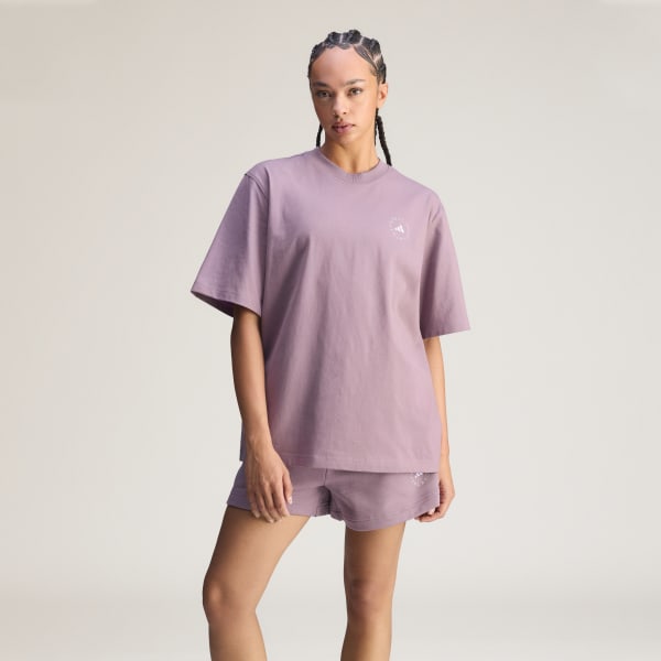 Purple adidas by Stella McCartney Loose T-Shirt