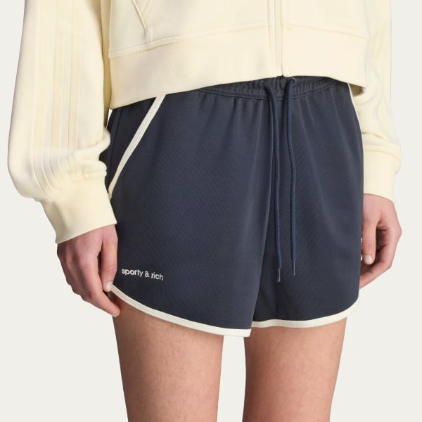 adidas Sporty & Rich Shorts - Blue | Free Shipping with