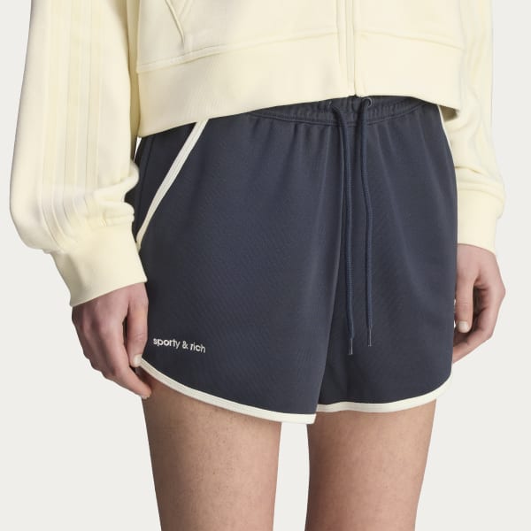 新品 ADIDAS sporty&rich ショーツ ネイビー M adidas SPORTY & RICH SHORTS ナイトネイビー（アディダス