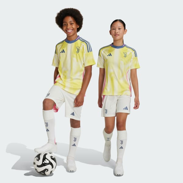 Blanc Short Extérieur Juventus 24/25 Enfants