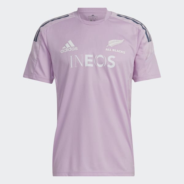 Purple All Blacks Rugby Performance T-Shirt