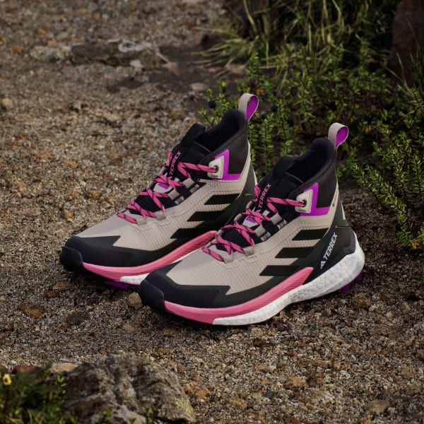 adidas Terrex Free Hiker 2.0 Gore-Tex Hiking Shoes - Beige
