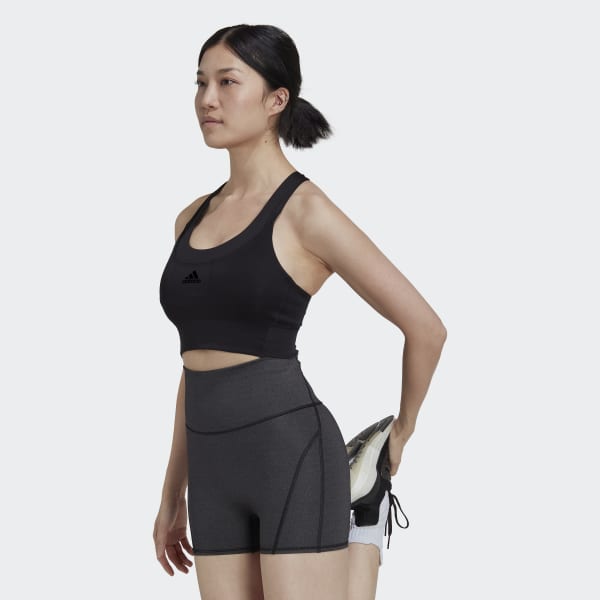 Zwart Running Medium-Support Pocket Beha