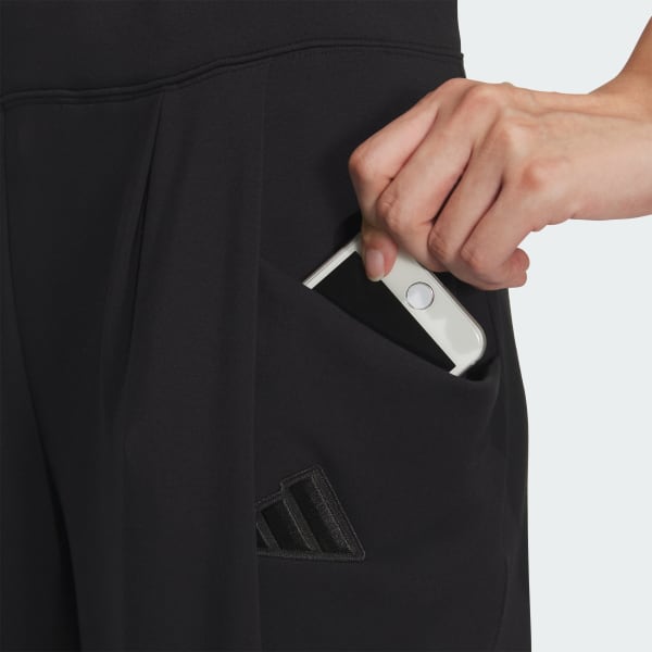 アディダス LUXFLOW スポーツ ジョガーパンツ - ブラック