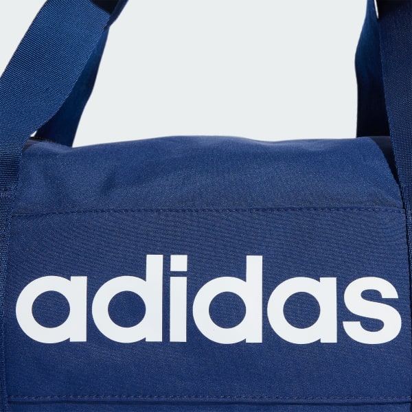 Blue Linear Duffel Bag Extra Small