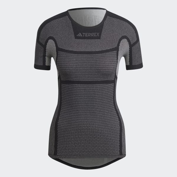 zwart Terrex DRYNAMO™ Short Sleeve Baselayer Tee