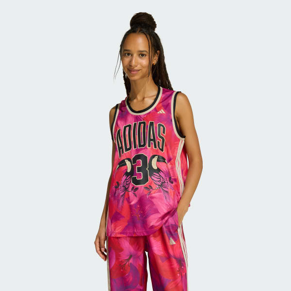 Beige REMERA adidas X adidas X FARM RIO