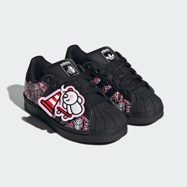 adidas Originals x James Jarvis Superstar Shoes Kids - Black