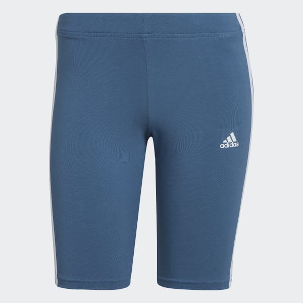 modrá Šortky Essentials 3-Stripes Bike BO357