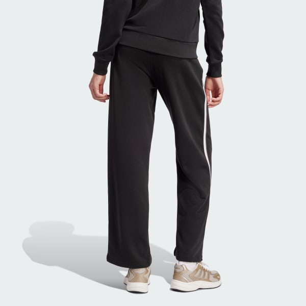 Svart Essentials Color Pop French Terry Byxor