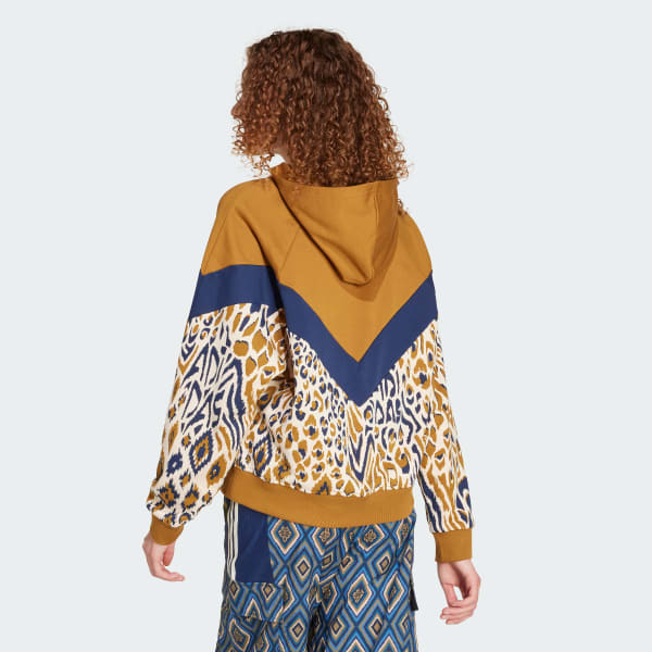 adidas x FARM Rio Hoodie Braun adidas Deutschland