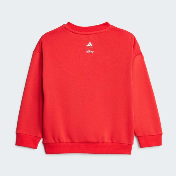 Rojo Conjunto adidas x Disney Mickey Mouse (Bebé)
