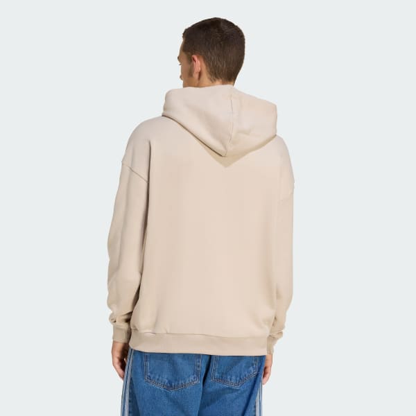 Beige ADICOLOR TREFOIL HOODIE
