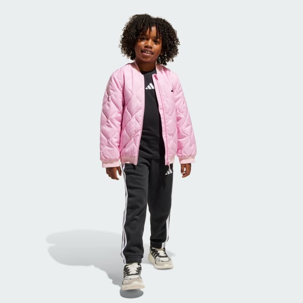 adidas Light Padded Jacket Kids Pink Free Shipping with adiClub adidas US