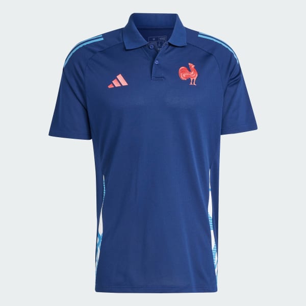 modrá Polokošile France Training